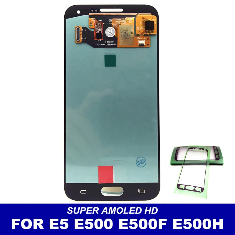 Высококачественный ЖК-экран для samsung Glaxy E5 E500 E500F E500H E500M, дигитайзер, сенсорный супер AMOLED дисплей