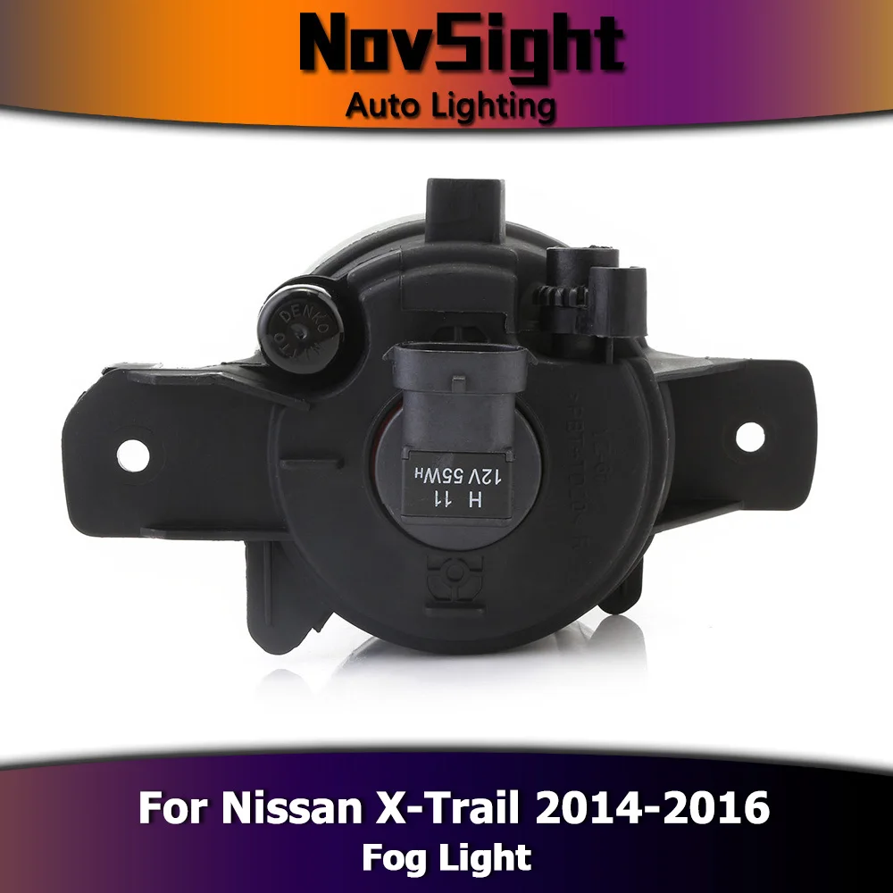 NOVSIGHT пара автомобильных противотуманных фар галогенные лампы для Nissan X Trail 2014