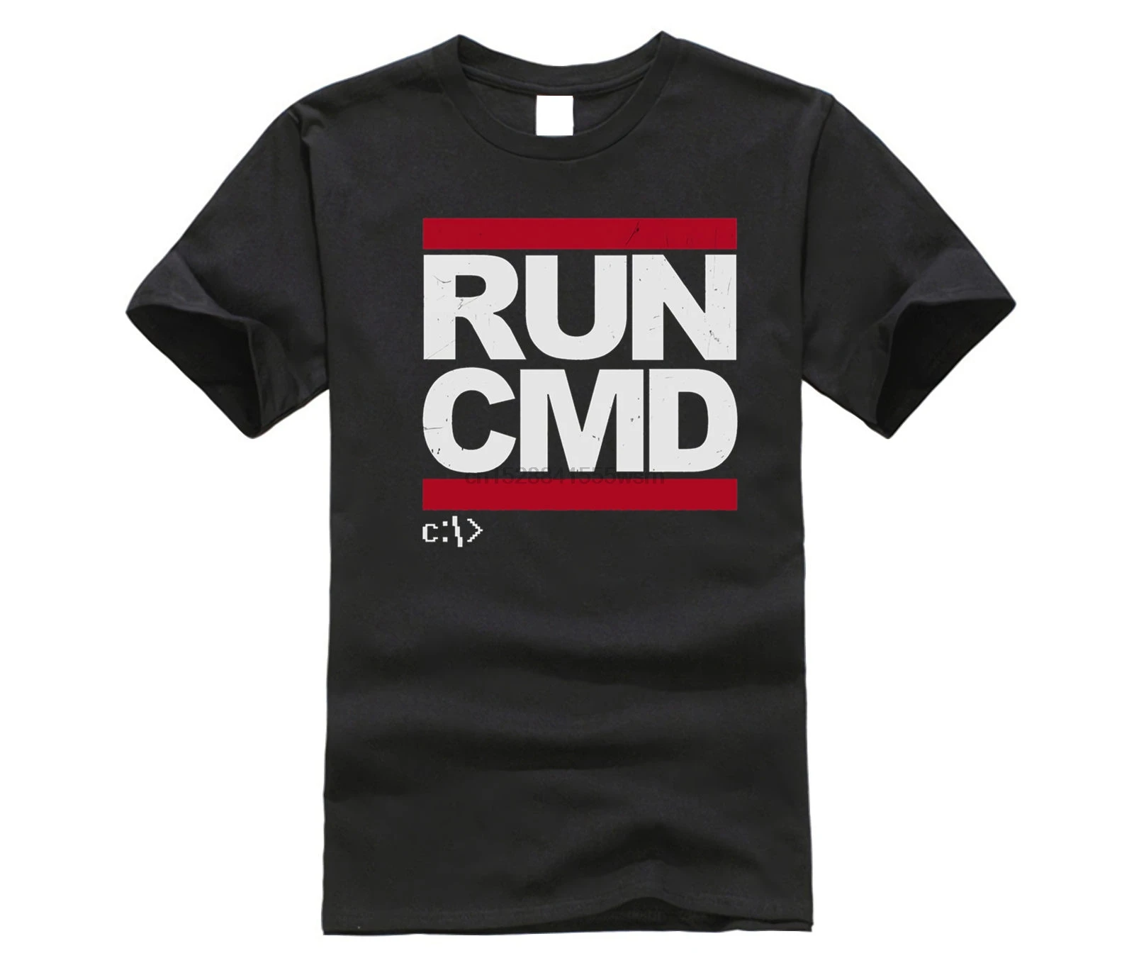 Запуск Cmd футболка Dmc хакер сообщить Atik компьютер г н Science Ausfuren Nerd робот мужские 2019