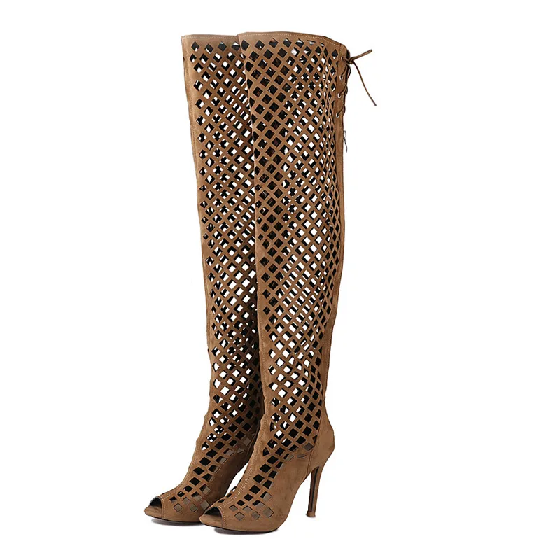 YMECHIC/пикантные женские высокие сандалии гладиаторы на высоком каблуке Летняя