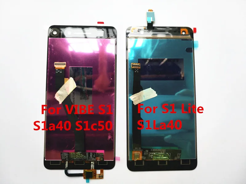 Для 5 0 &quotlenovo VIBE S1 Lite lcd дисплей кодирующий преобразователь сенсорного экрана в