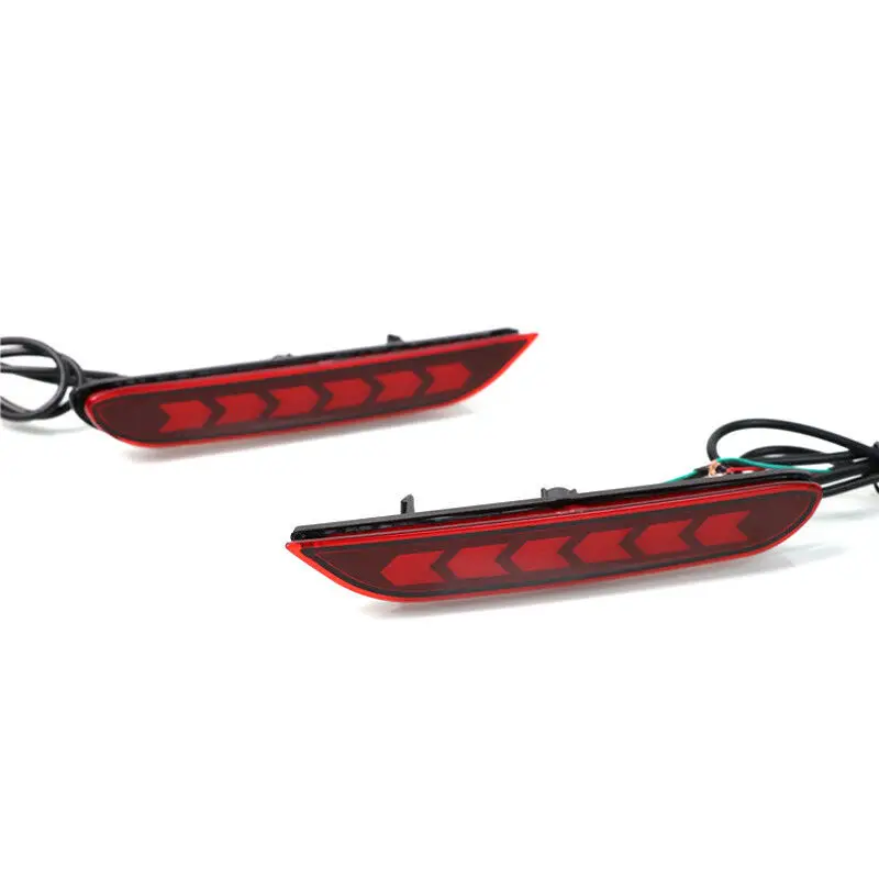 

LED Rear Bumper Reflector Fog Brake Turn Indicator Lights For Infiniti Q60 2013-2014