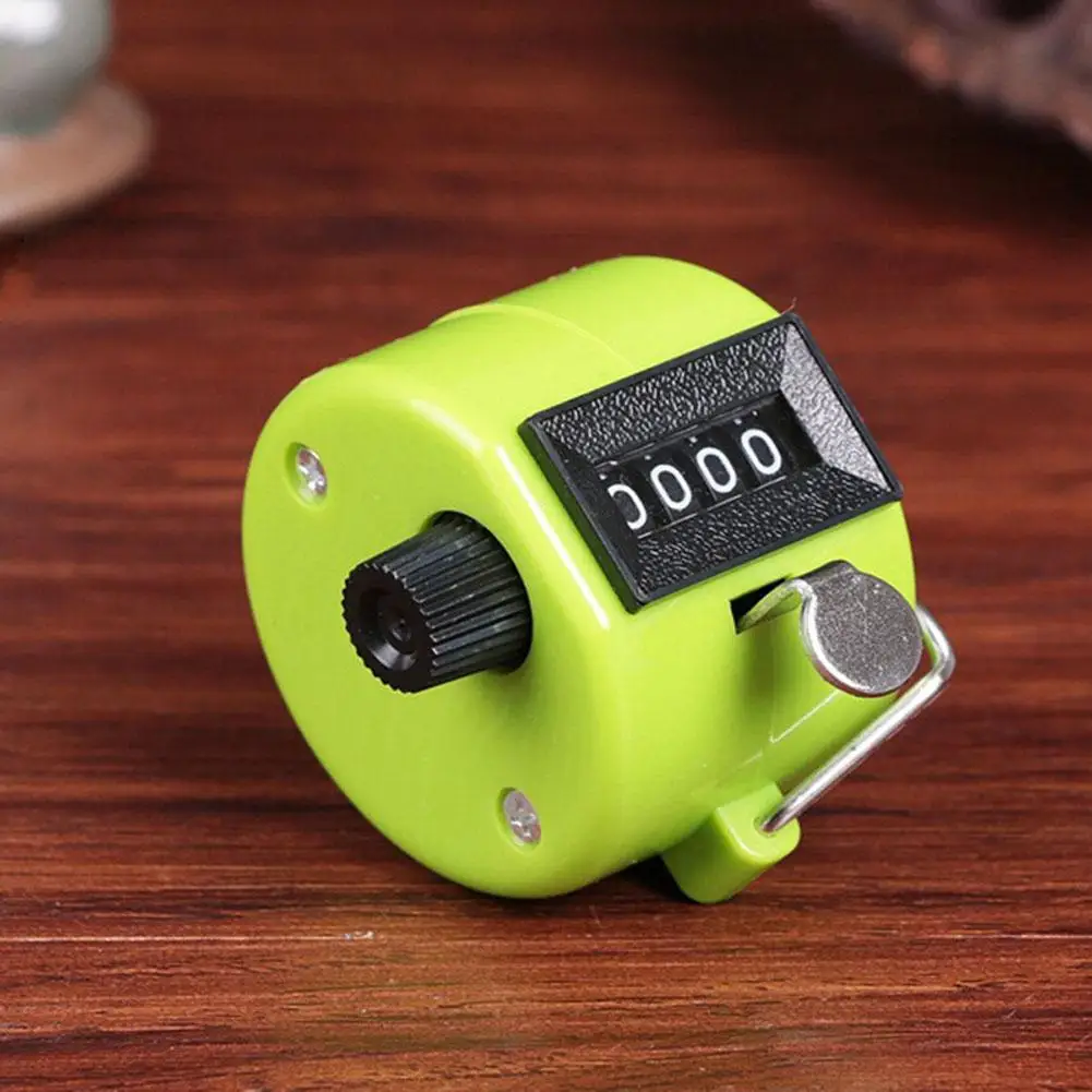 Ручной учетный номер нержавеющего металла мини Спорт Lap Гольф Руководство 4 цифры