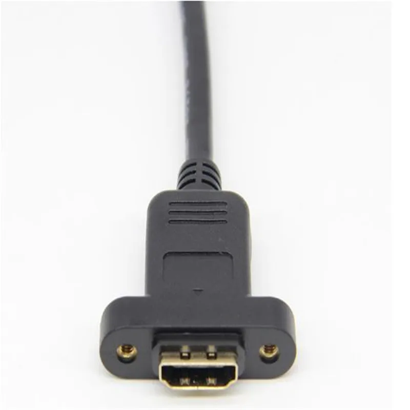 Кабель-удлинитель HDMI мама-женщина F/F HD видео с ушной гайкой можно зафиксировать 0 3
