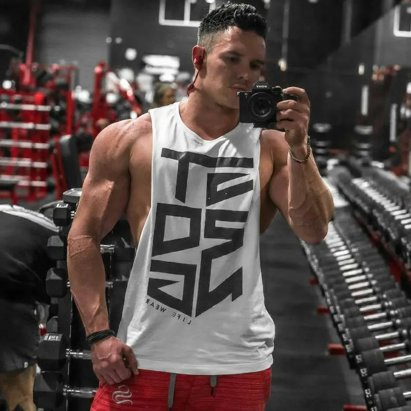 Фитнес Для мужчин майка камуфляж S Бодибилдинг стрингеры Безрукавки для женщин