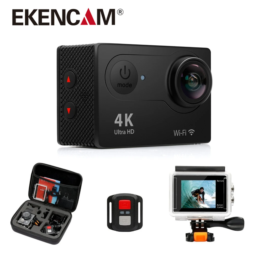 Традиционный h9 H9R Камера 4K @ 25fps Ultra HD 30 м водонепроницаемый 2 дюйм(ов) ЖК дисплей
