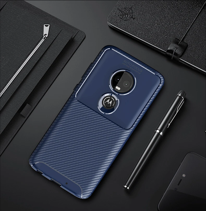Высококачественный твил мягкий чехол для Motorola Moto G7 Play moto Power телефона | Мобильные