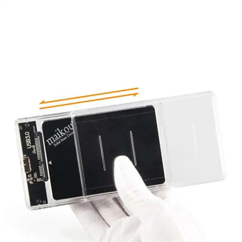 Maikou Usb3.0 2 в 1 2,5 дюймов Sata3 6 ГБ/сек. мобильный твердотельный накопитель черный 60 Гб