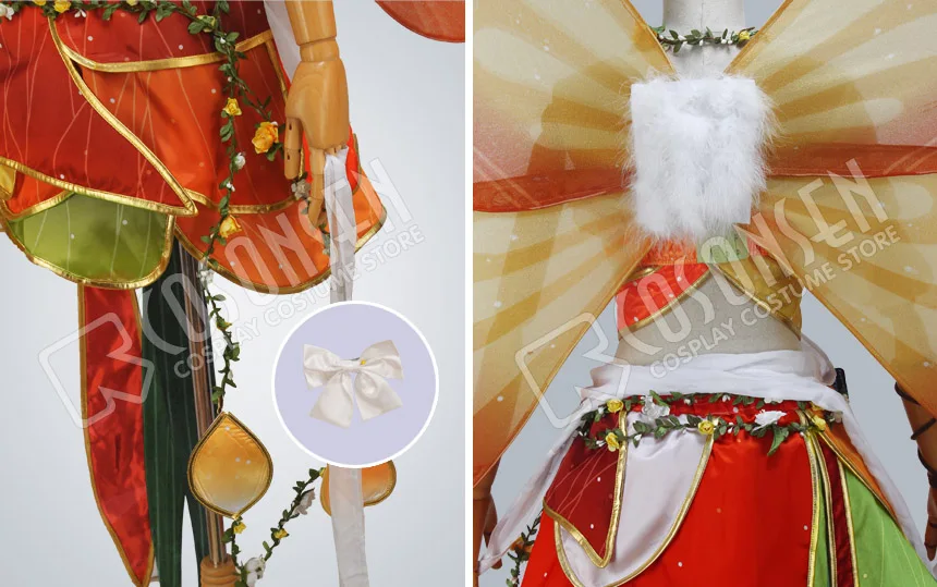 COSPLAYONSEN Love Live! После пробуждения Косплей костюм Kousaka Honoka Land of феи с крыльями|kousaka