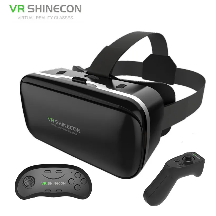Очки виртуальной реальности Vritual VR Shinecon G04 6 0 Vr Гарнитура 3D видео очки шлем 3d Box vr