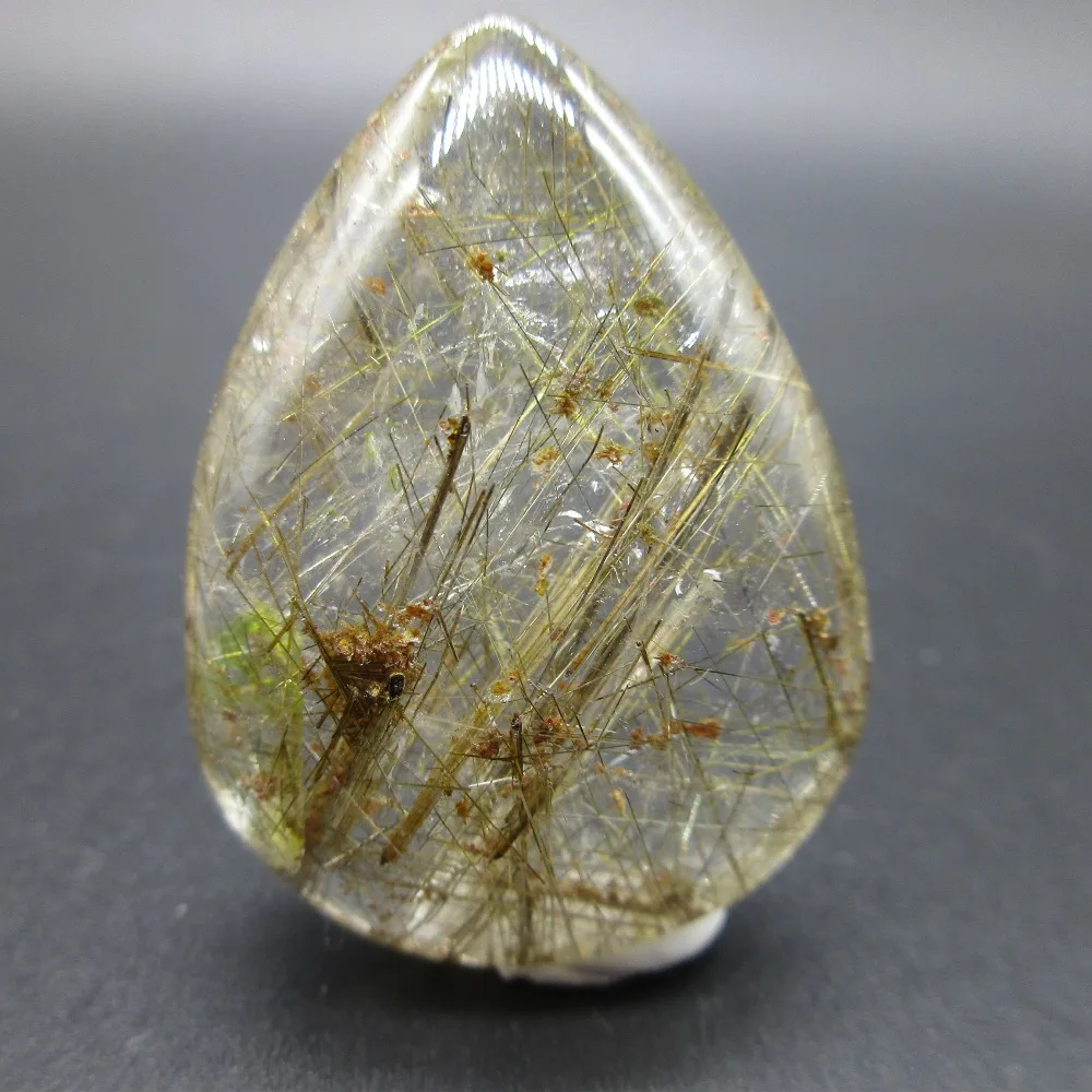 Только один! 17 г Редкий Натуральный кварц Rutilated Crystal Rutile минеральный образец чакра