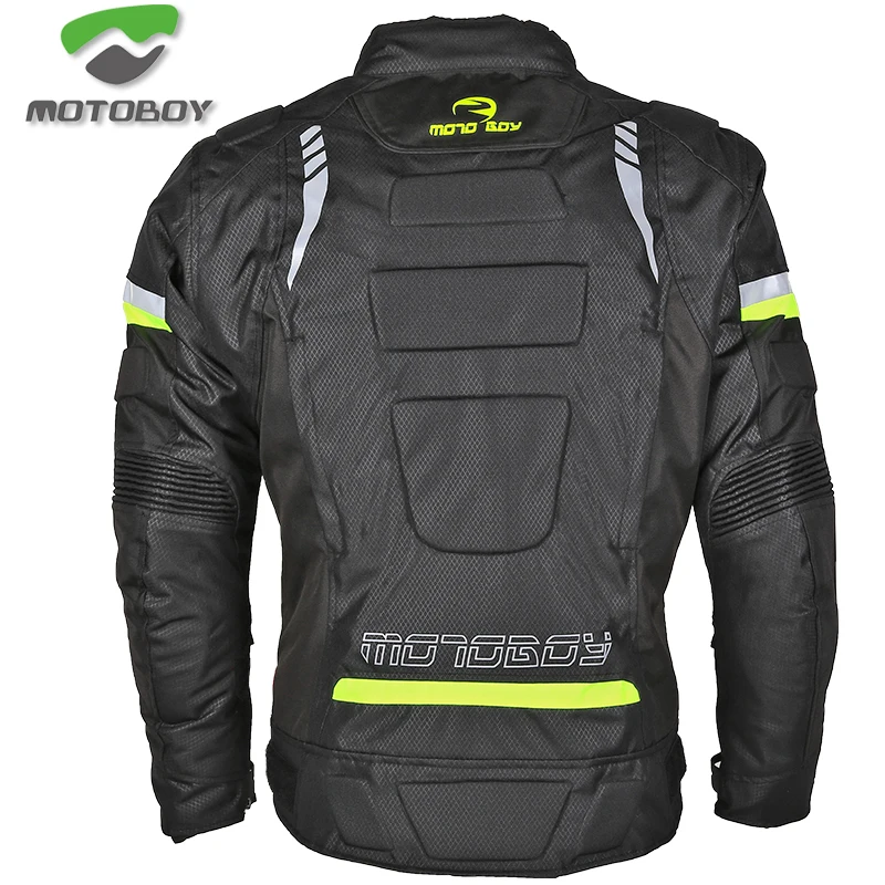 Мотоциклетная куртка MOTOBOY с водонепроницаемой и теплой подкладкой защитное