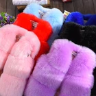 От 0 до 10 лет Детские Жилет из искусственного меха для девочек 2020; Сезон весна-осень; Пальто для маленьких девочек; Модная одежда без рукавов для малышей куртка для маленьких девочек верхняя одежда для девочек, детская одежда