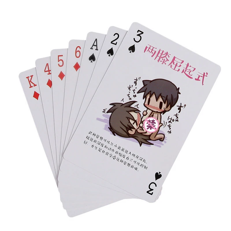 Горячие сексуальные Poker разные искусства секс взрослые игровые карты наборы друзья подарок пара коллекция Texas Hold'em игральные карты настольные игры