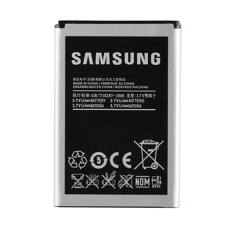 Оригинальный аккумулятор Samsung EB504465VU для S8530 S8500 I8700 B7330 I329 B7620 i5700 W799 i5800 I5801 1500