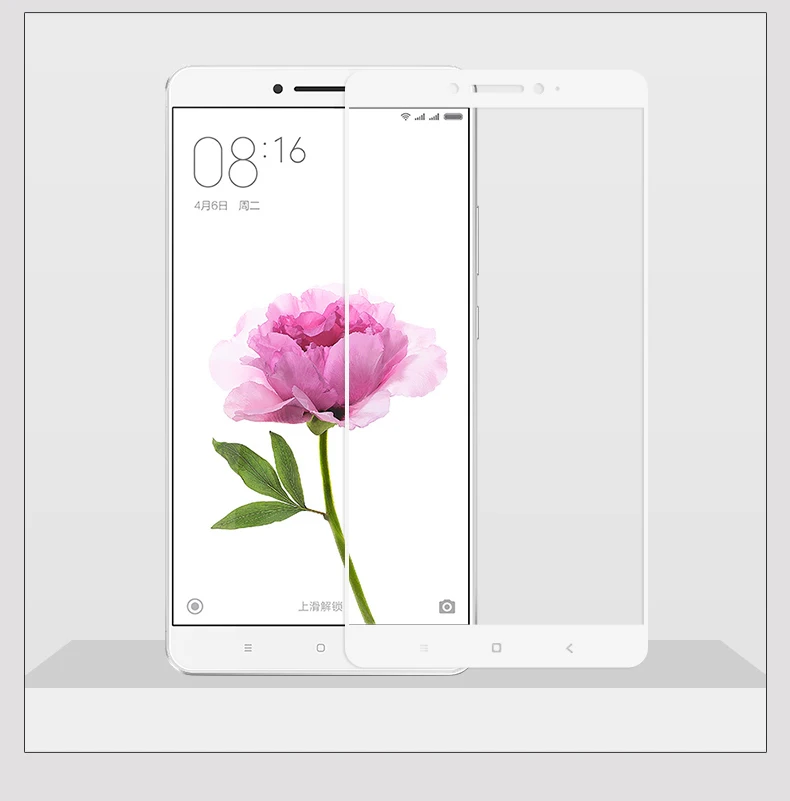 White Mocolo 2.5D 0,33 мм Полное покрытие экрана 9H Жесткий протектор экрана закаленное стекло для XiaoMi Max защитное стекло пленка для Mi Max 2 3 - Цвет: White