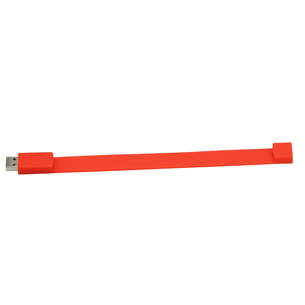 Usb-flash Цветной силиконовый браслет на запястье 4 ГБ 8 ГБ 16 ГБ 32 ГБ 64 Гб USB флеш-накопитель карта памяти диск флешки