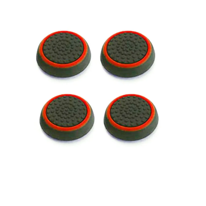 4 шт Силиконовые аналоговые ручки для большого пальца крышки Dualshock PS4 Pro Slim/PS3