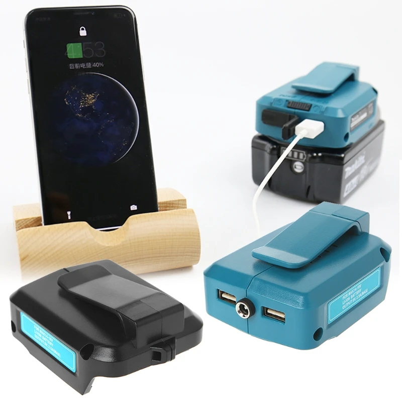 USB адаптер для зарядки конвертер литий ионной батареи MAKITA ADP05 14 18 в|Аксессуары