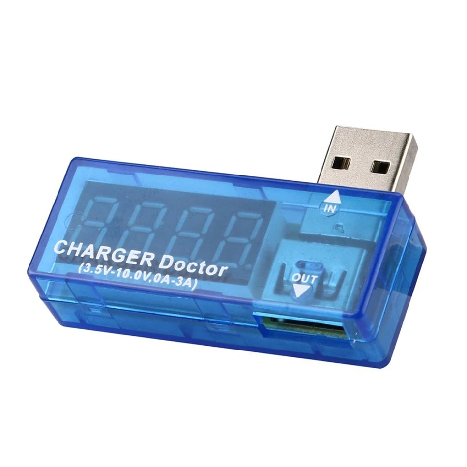 Мини USB тестер зарядное устройство Доктор Вольтметр Амперметр умная электроника