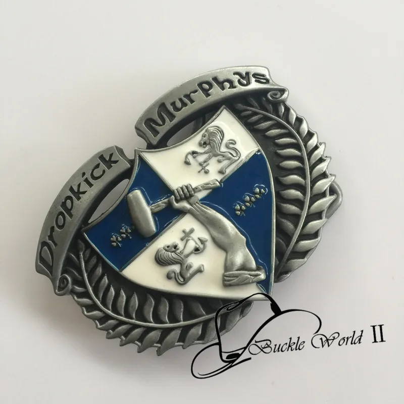 Новый стиль супер крутой 3D пряжка для ремня Dropkick Murphys 79*55 мм 87 5 г металлический 4 см