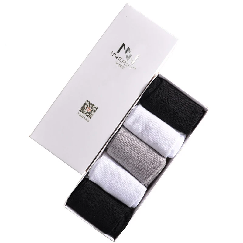 Innersy Brand 5Pcs/lot Socks Stealth Absorbent Men Deodorize Cotton Boy's Sock Business Stockings Healthy | Мужская одежда