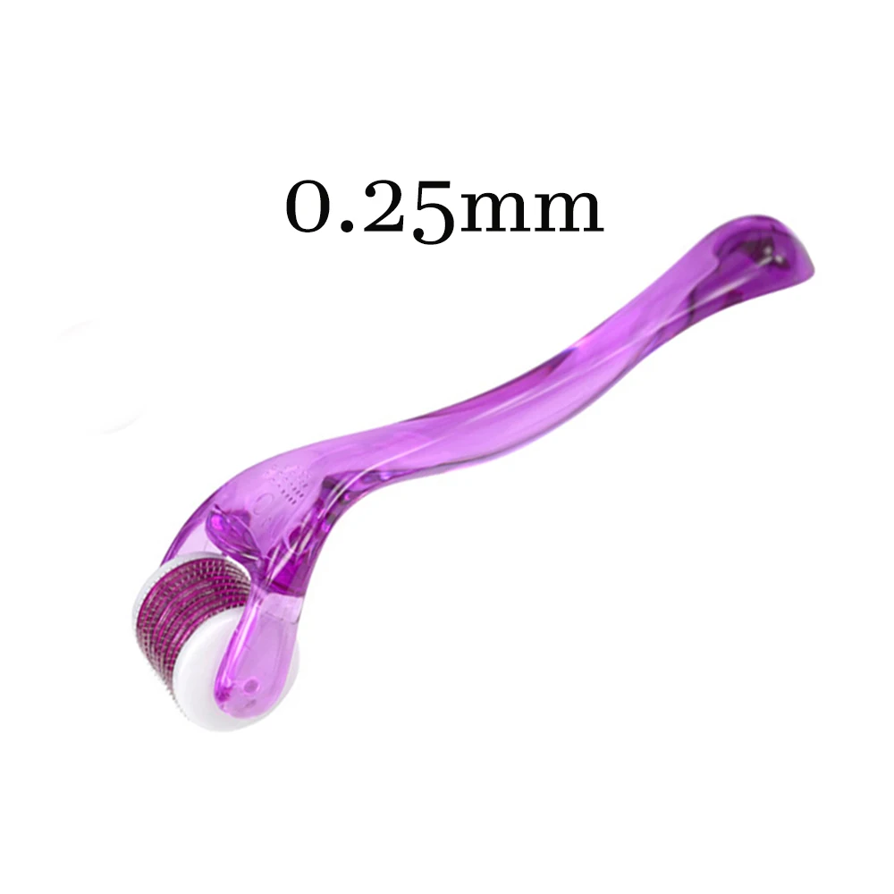 0.25mm DRS 540 микро иглы Дерма ролик ранга Титана микроиглы ролик медицинская терапия Уход за кожей лечение - Цвет: 0.25mm