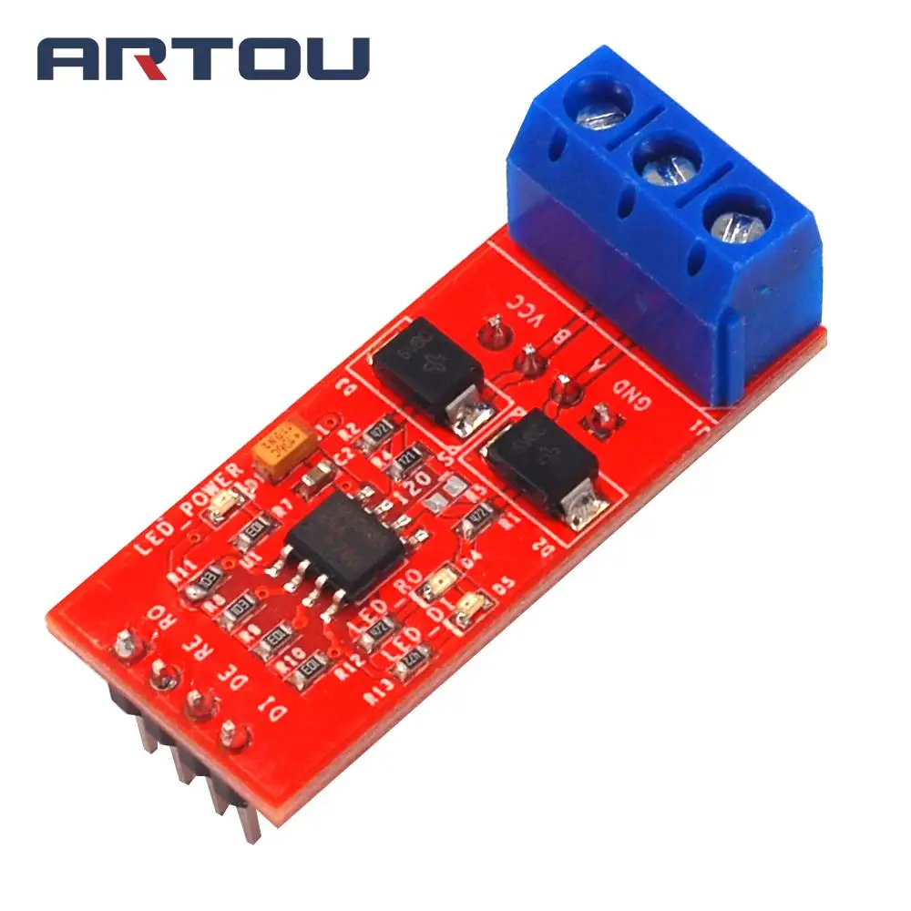 Модуль 3 В MAX485 для платы разработки Arduino модуль TTL в RS485 аксессуары MCU защита от