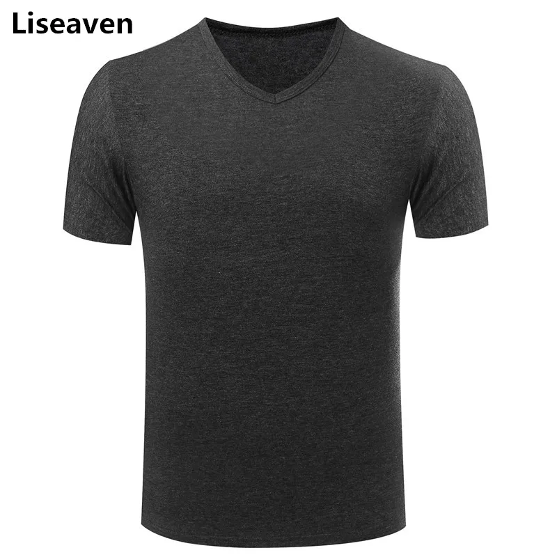 Мужская летняя футболка с V образным вырезом|tees brands|brand t shirt ment men |