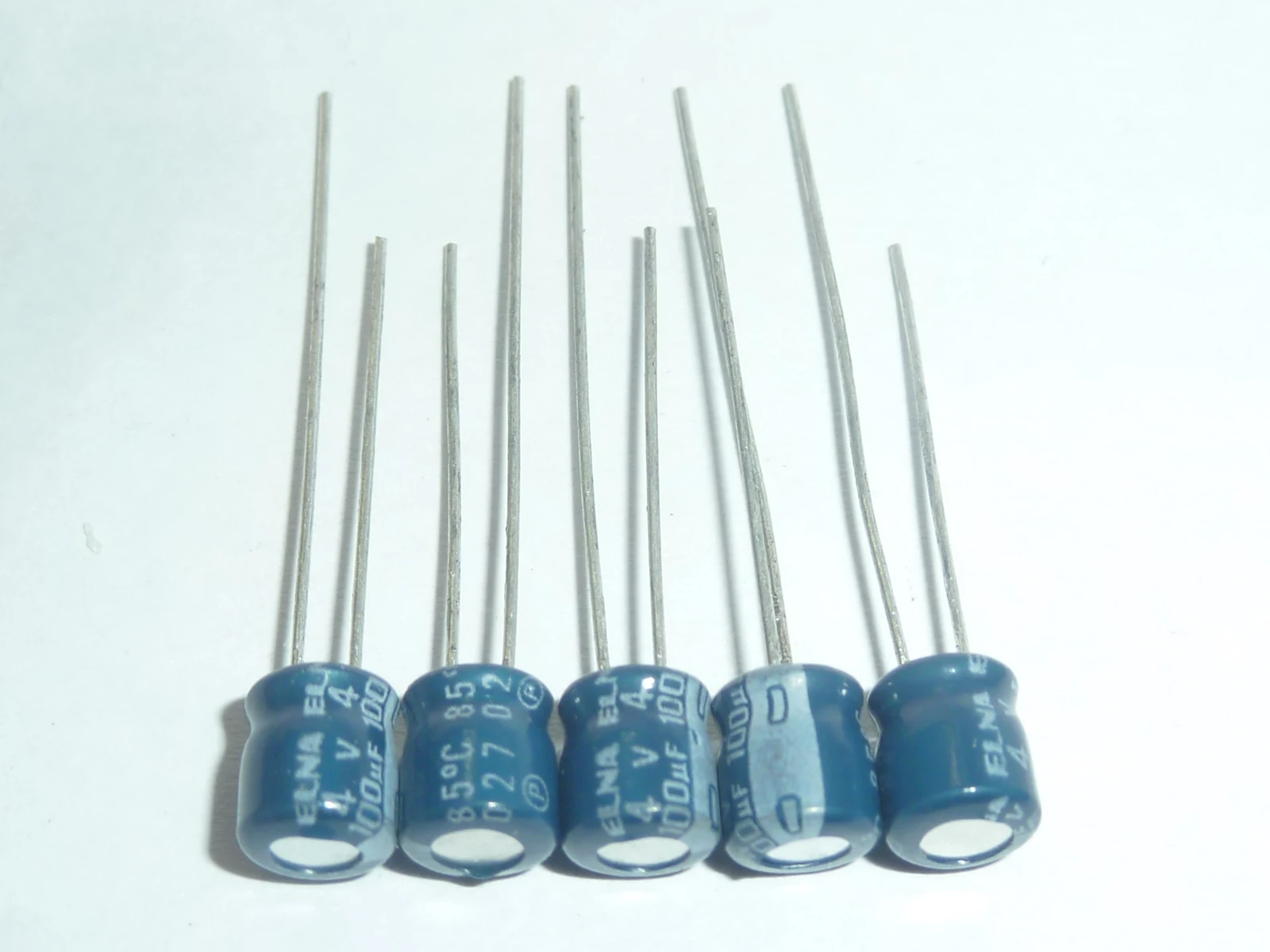 10pcs 100uF 4V ELNA 5x5mm Blue 4V100uF Audio Capacitor | Электронные компоненты и принадлежности