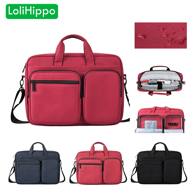 LoliHippo индивидуальный внешний Карманный портфель для ноутбука сумка на одно плечо