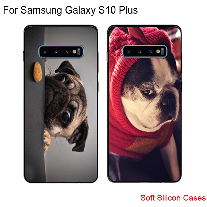Чехол для Samsung Galaxy S10 Plus SM G9730 силиконовый чехол накладка чехлы с мультяшным