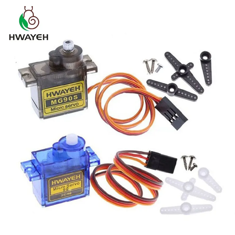 1 шт. Rc Mini Micro 9g 6 кг сервопривод SG90 MG90S для arduino RC 250 450 6CH вертолета самолета