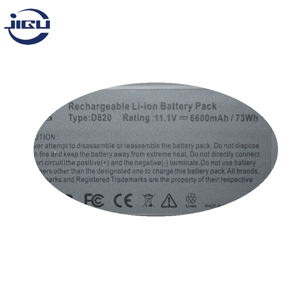 Аккумулятор JIGU для ноутбука Dell Latitude D531 D531N D820 D830 CF623 CF711 DF230 FF232 XD736 YD623 312-0393 Precision M4300