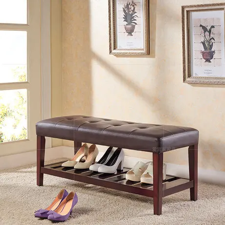 Табуреты и табуреты для гостиной домашняя мебель из цельного дерева