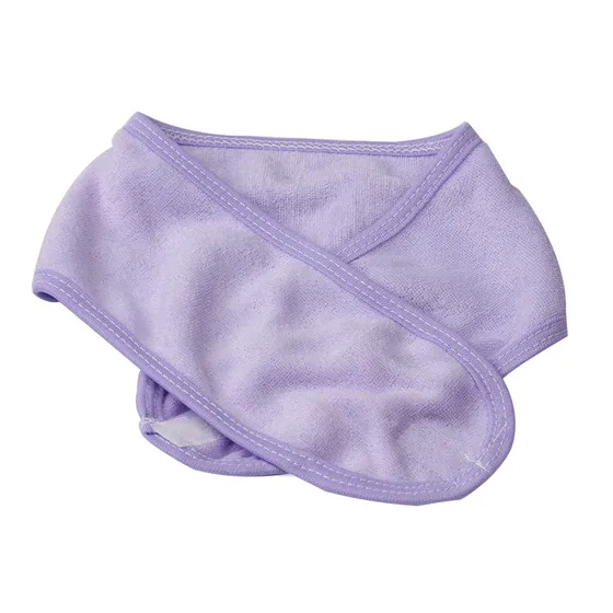 Purple Новинка, 1 шт., для наращивания ресниц, для салона, повязка на голову, растягивающееся полотенце с волшебной лентой, для мытья лица/спа/ресниц, мягкая лента для волос, инструменты для макияжа - Цвет: Purple