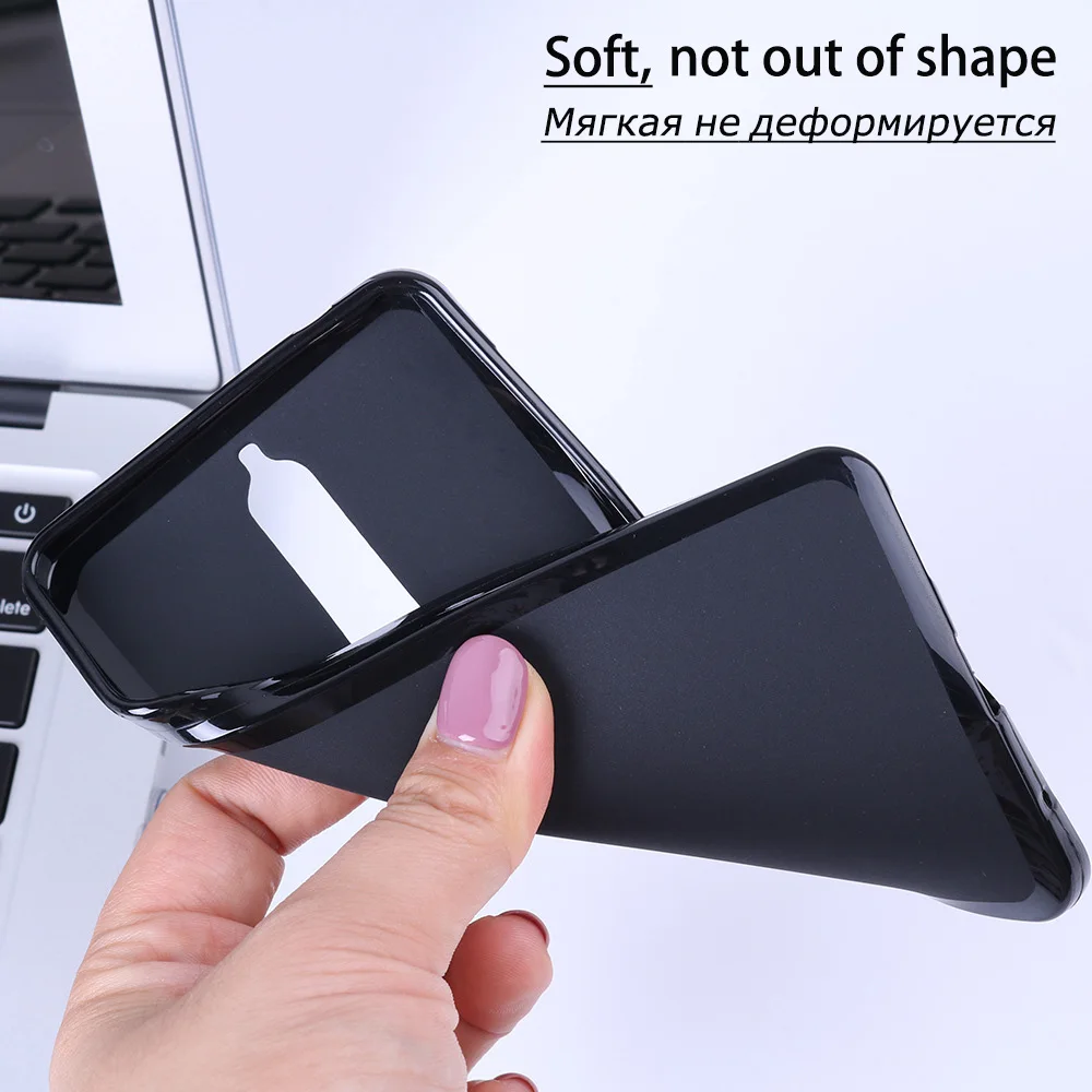 JONSNOW Soft Case for Nokia 6 2018 Silicone Protective Back Cover 7 Plus/Nokia 8 5 3 2 Pudding Shell |