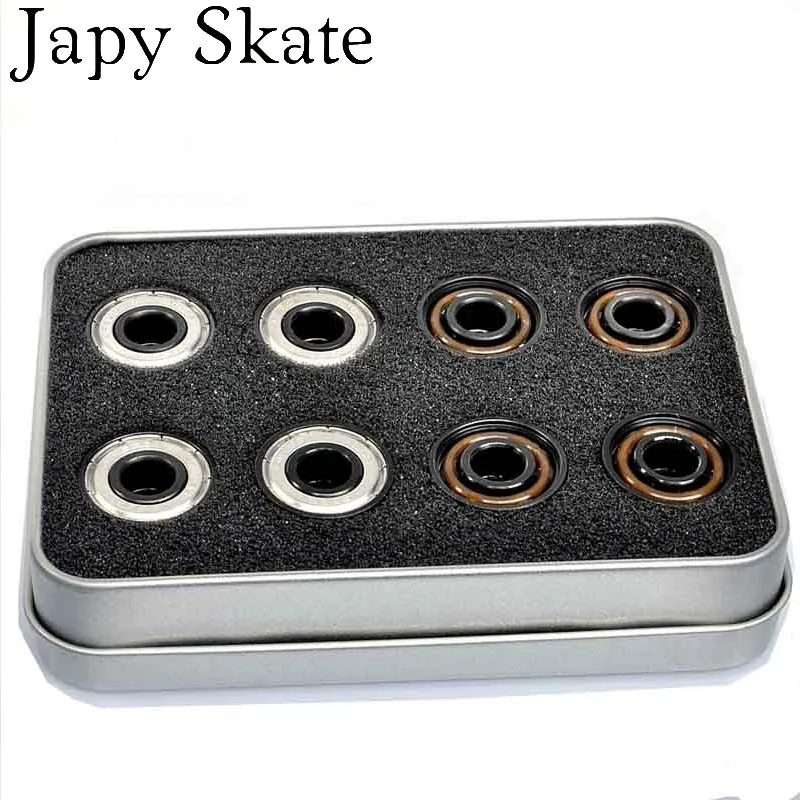 Japy Skate 16 шт. BSB черный керамический подшипник Swiss 608zz черные керамические бусины