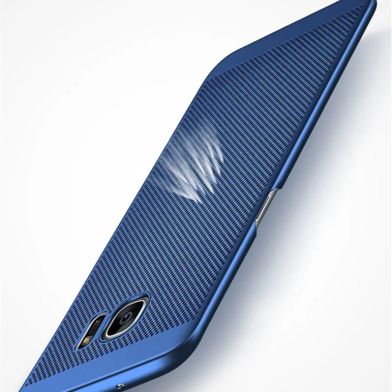 Новые модные дышащие отверстия для мобильного телефона чехол Samsung S5/S6/S7/S8/S9 S6/S7edge