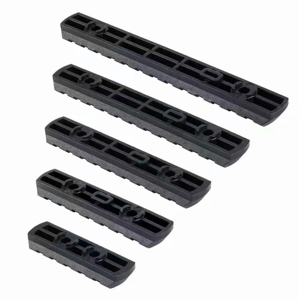 Tacitcal черный M-LOK 3-5-7-9-13 слотов (5 шт. в 1 упаковке) рельсовая панель для охоты на