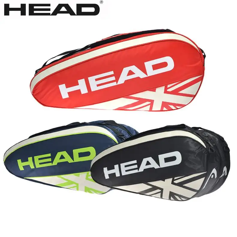 Оригинальный бренд Head Raquete De Tenis АТР Комби новый рюкзак для тенниса 6 штук