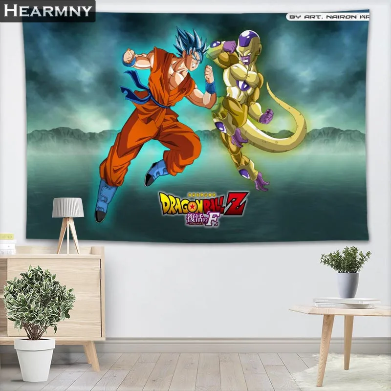 HEARMNY гобелены Dragon Ball Гобелены стене висит шоу кусок для Домашний Декор стены ковры пляжные пледы одеяло йога коврики - Цвет: 16