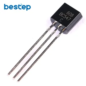 50PCS Transistor BC547C BC547 0.1A/45V NPN transistor TO-92