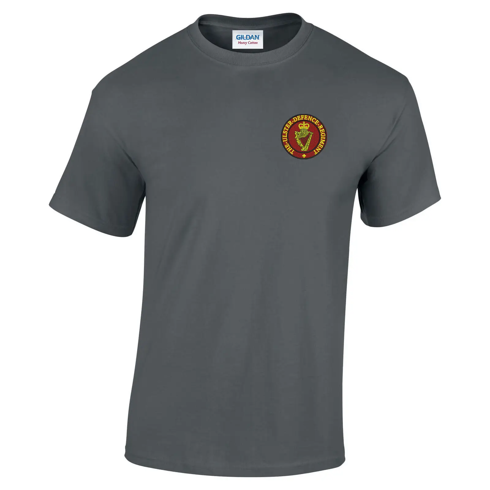 

2019 Fashion Short Sleeve Black T Shirt 100% Cotton Ulster Defence Regimentkids T Shirts