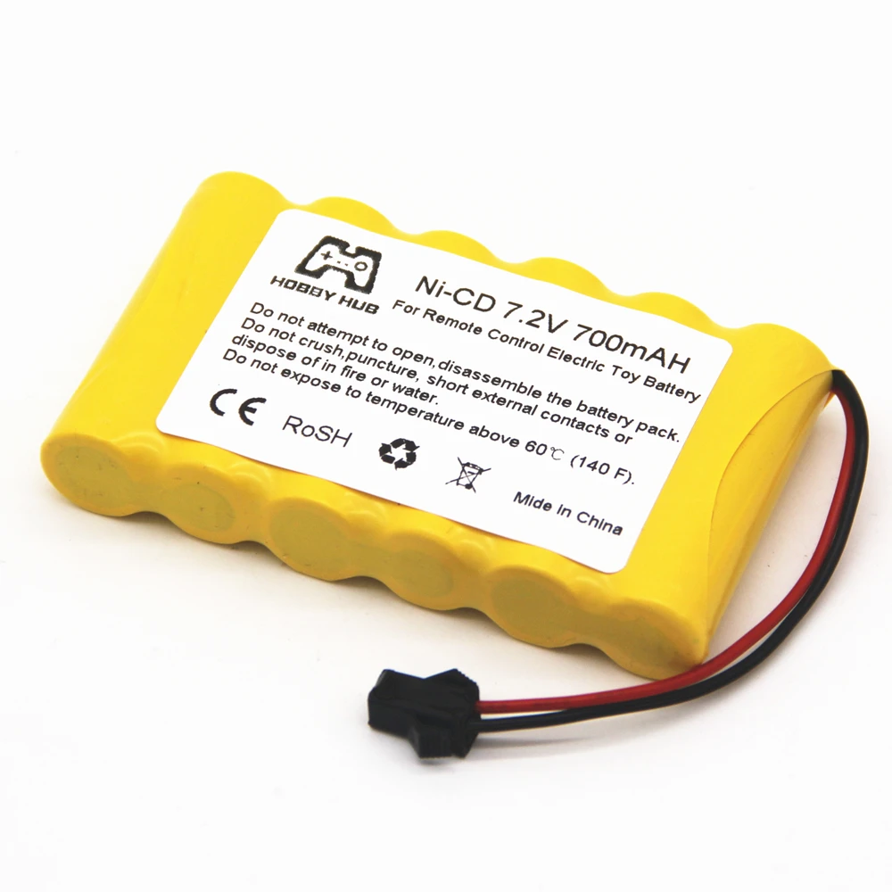 Hobby hub 7 2 v AA 700 mah NI CD Аккумулятор для радиоуправляемого автомобиля teулучшенная