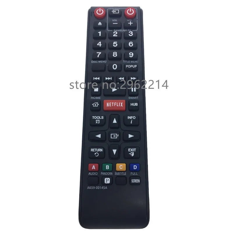 NEW Remote Control AK59-00145A FIT FOR SAMSUNG LCD LED HDTV BDE5700 BDES6000 BD-EM57 BD-EM57/ZA Blu-Ray DVD Player for NETFLIX |