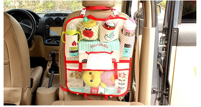 Новая многофункциональная дорожная сумка для автомобильного сиденья черная