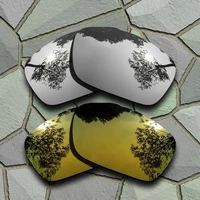 chromeyellow golden sunglasses polarized replacement lenses for oakley fuel cell