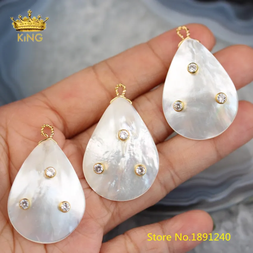 5 шт. ожерелье с каплевидными ракушками ювелирные изделия жемчужные раковины