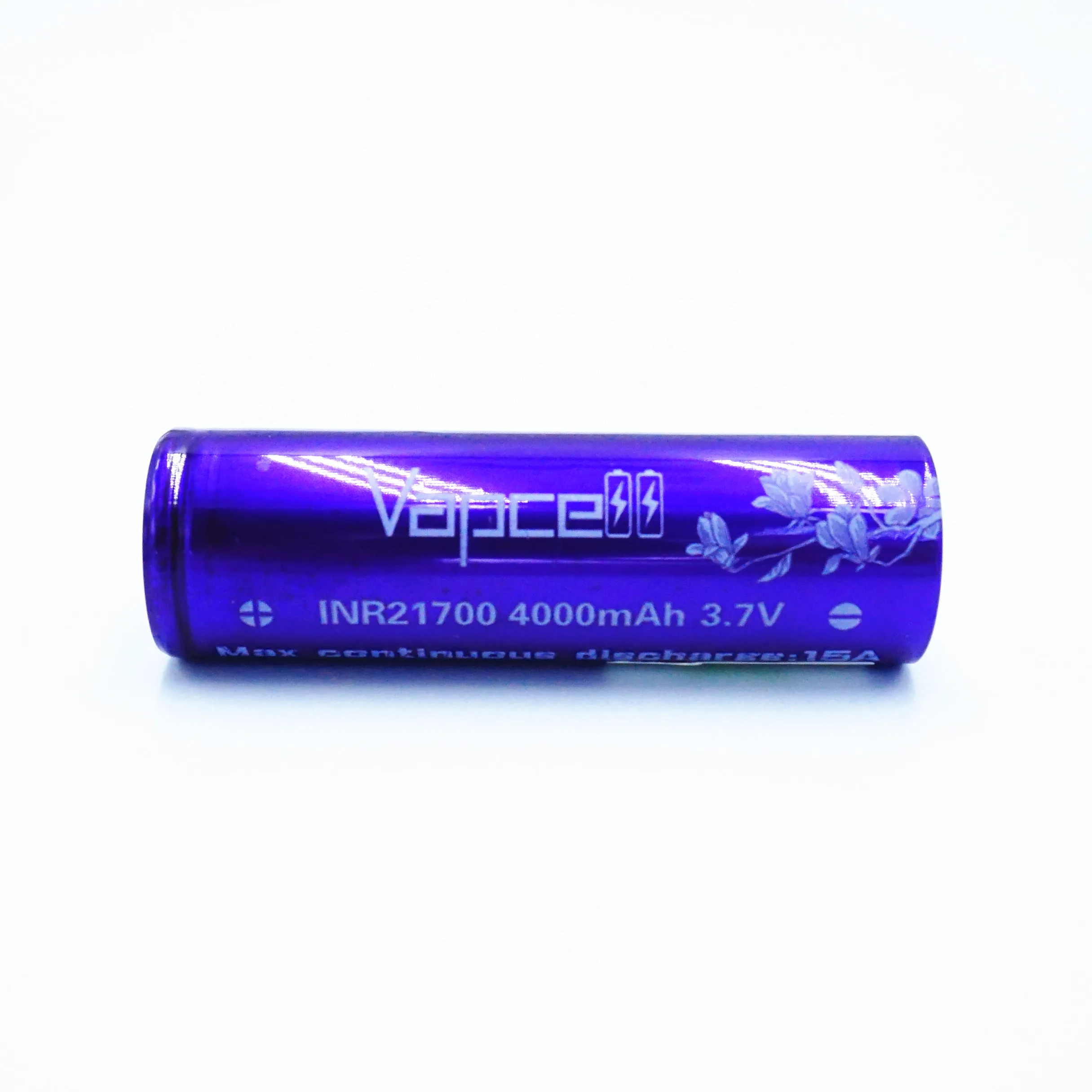 Бесплатная доставка 2 шт Vapcell INR 21700 батарея 4000mah 15A Высокая мощность электронный